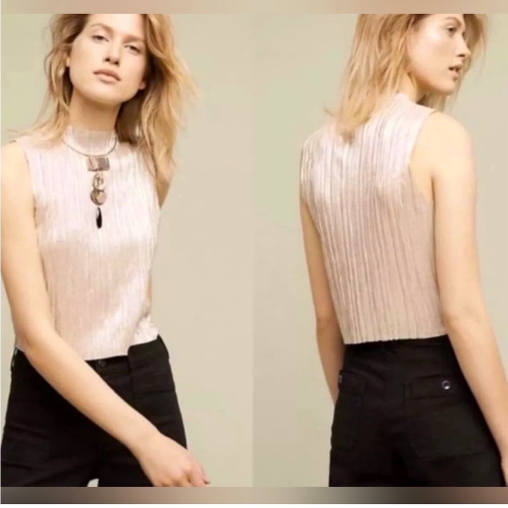 ANTHROPOLOGIE “Eri + Ali” (XS) Light and Shiny